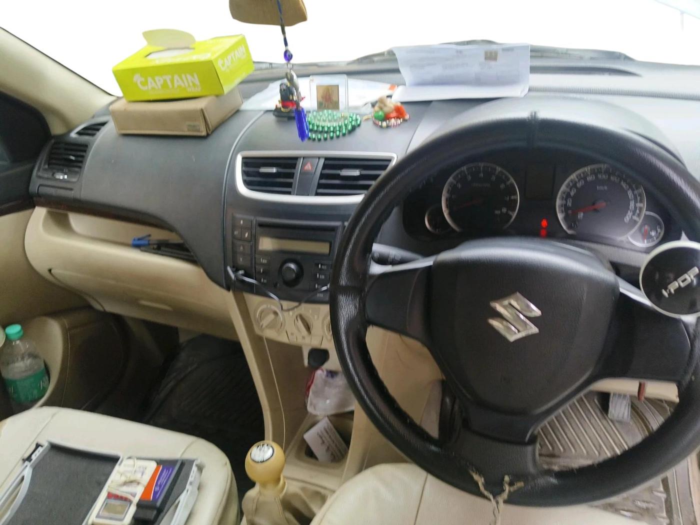 2013 Maruti Swift Dzire VXI, Petrol, Manual, 45,947 km, interior