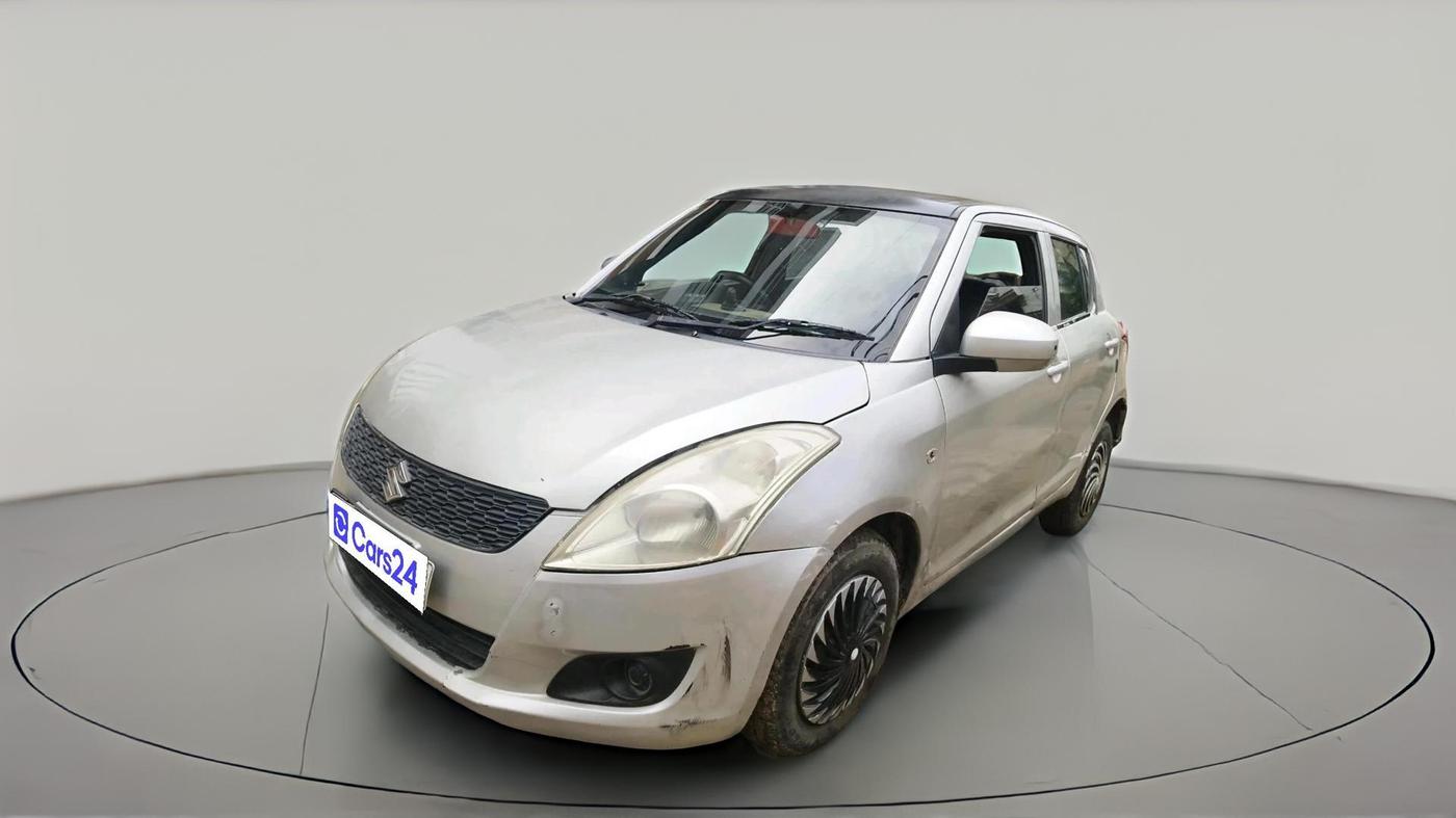 2012 Maruti Swift LXI, CNG, Manual, 69,810 km, exterior