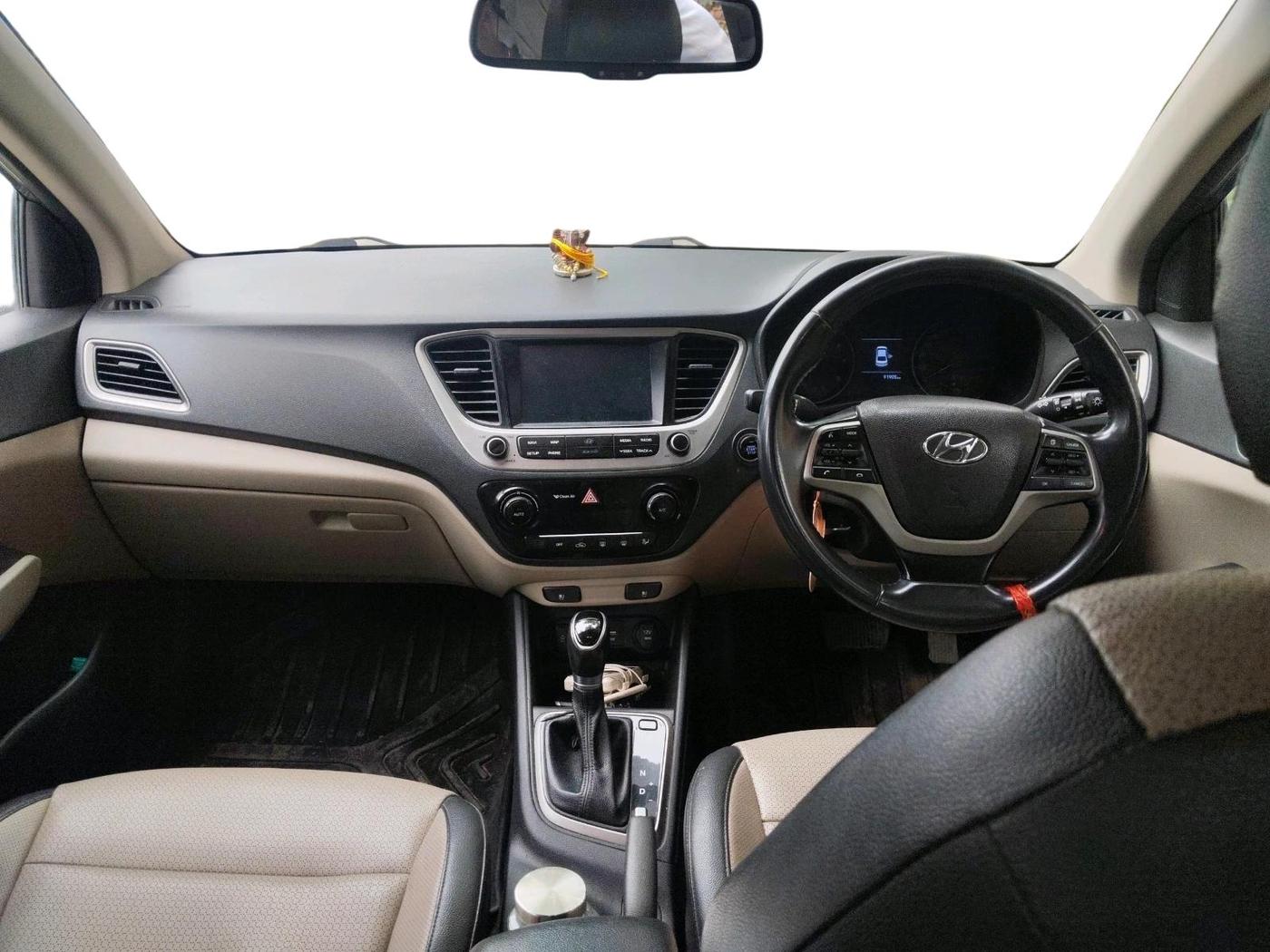 2017 Hyundai Verna 1.6 VTVT SX (O) AT, Petrol, Automatic, 91,905 km, interior