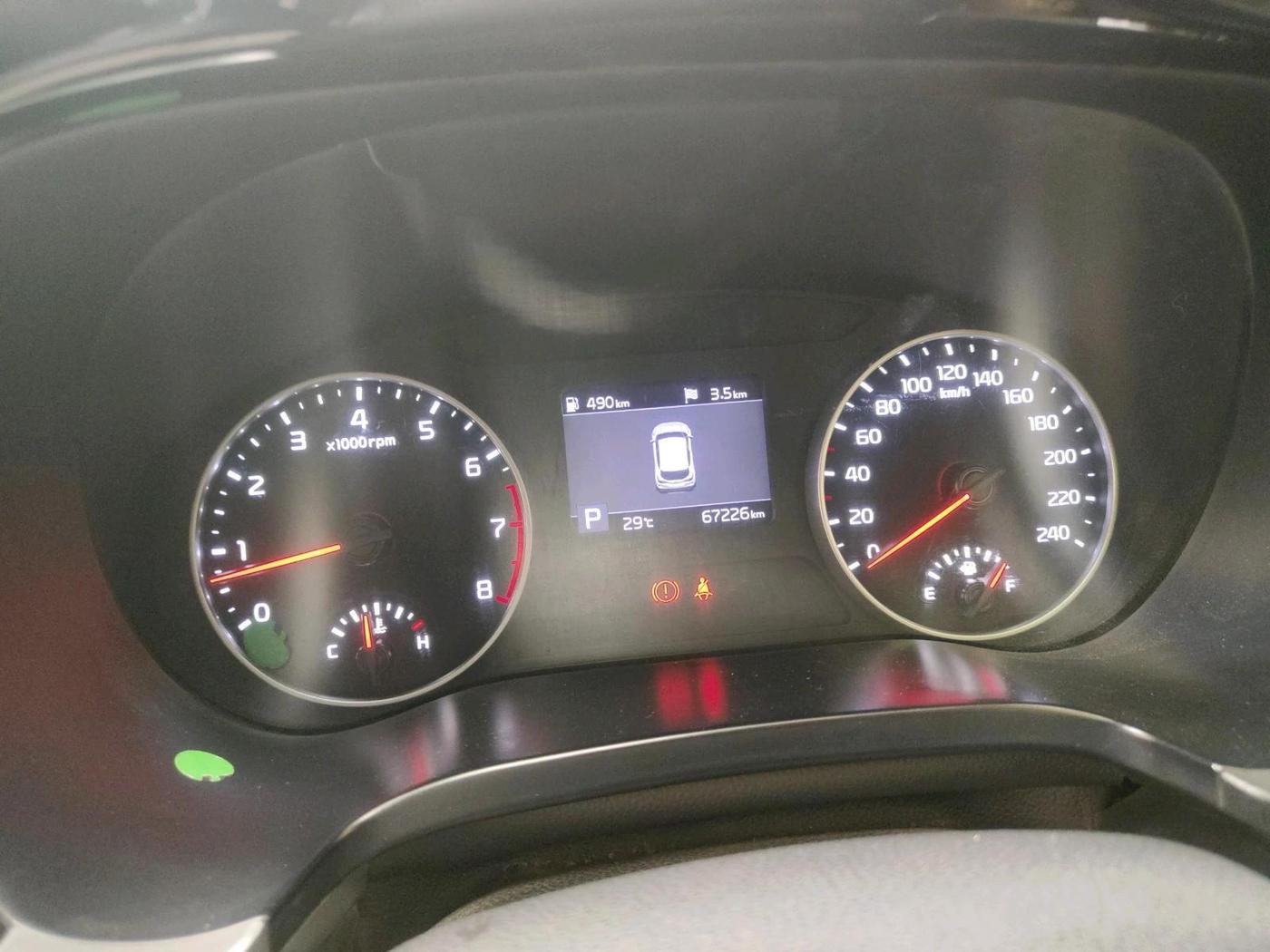 2020 KIA SELTOS HTX IVT 1.5 PETROL, Petrol, Automatic, 67,226 km, interior