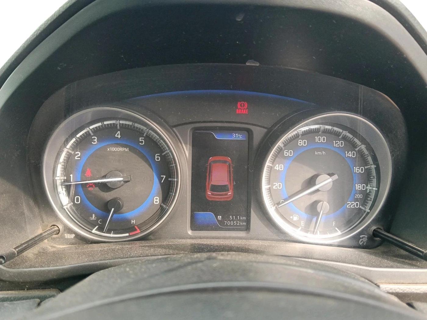 2017 Maruti Baleno ALPHA PETROL 1.2, Petrol, Manual, 70,052 km, interior