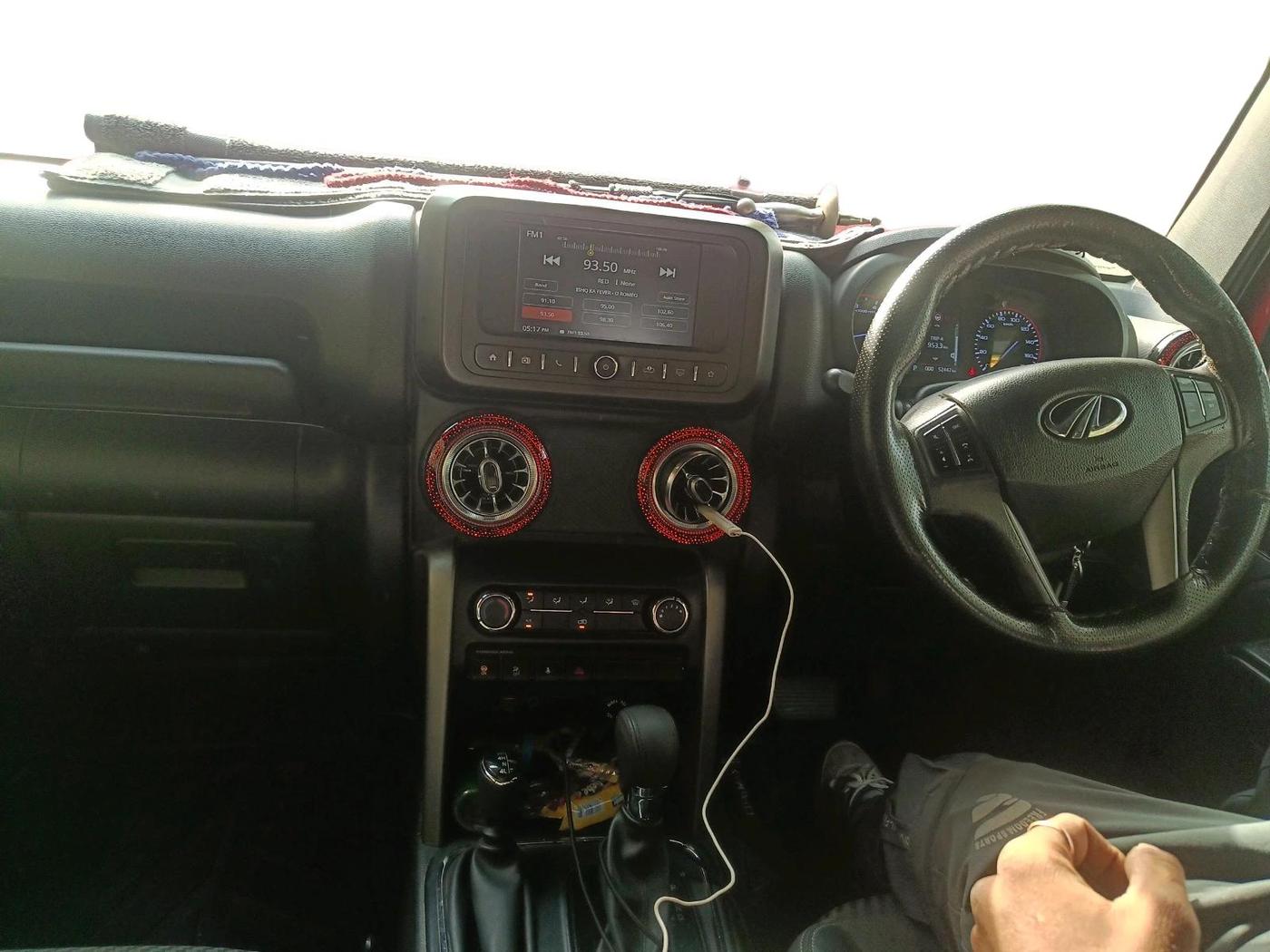 2021 Mahindra Thar LX D 4WD AT CONVERTIBLE, Diesel, Automatic, 52,447 km, interior
