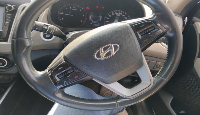 2017 Hyundai Creta SX PLUS AT 1.6 DIESEL, Diesel, Automatic, 1,25,928 km, interior