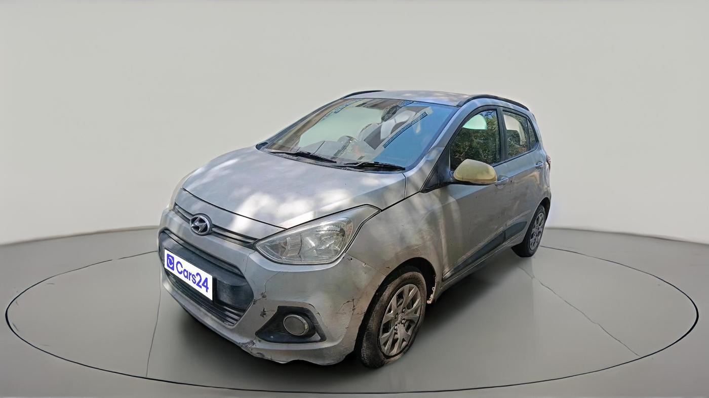 2015 Hyundai Grand i10 SPORTZ 1.2 KAPPA VTVT, CNG, Manual, 1,26,629 km, exterior