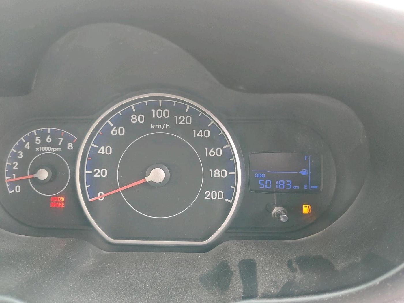 2011 Hyundai i10 MAGNA 1.2, Petrol, Manual, 50,183 km, interior