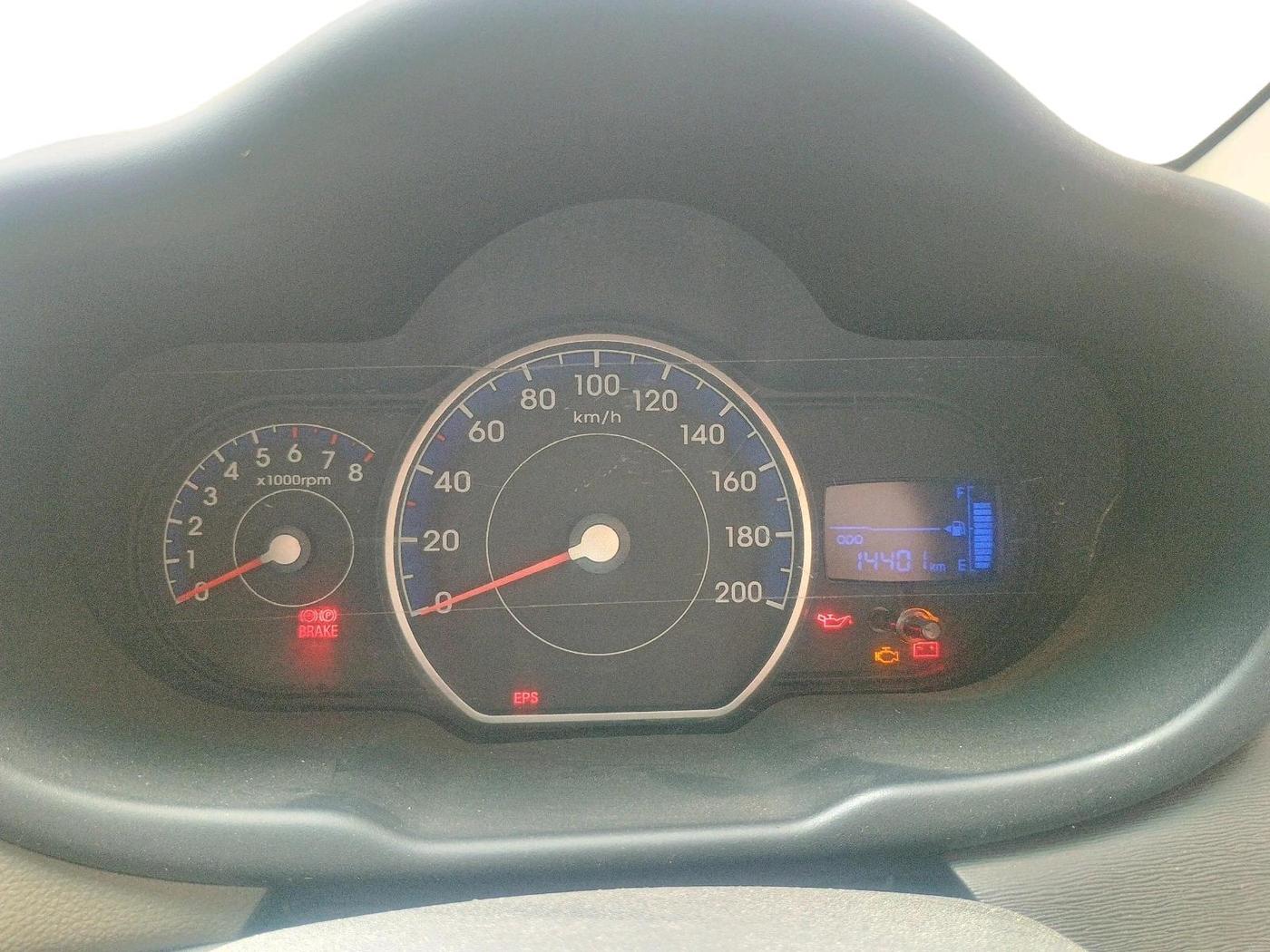 2012 Hyundai i10 MAGNA 1.1, Petrol, Manual, 14,401 km, interior