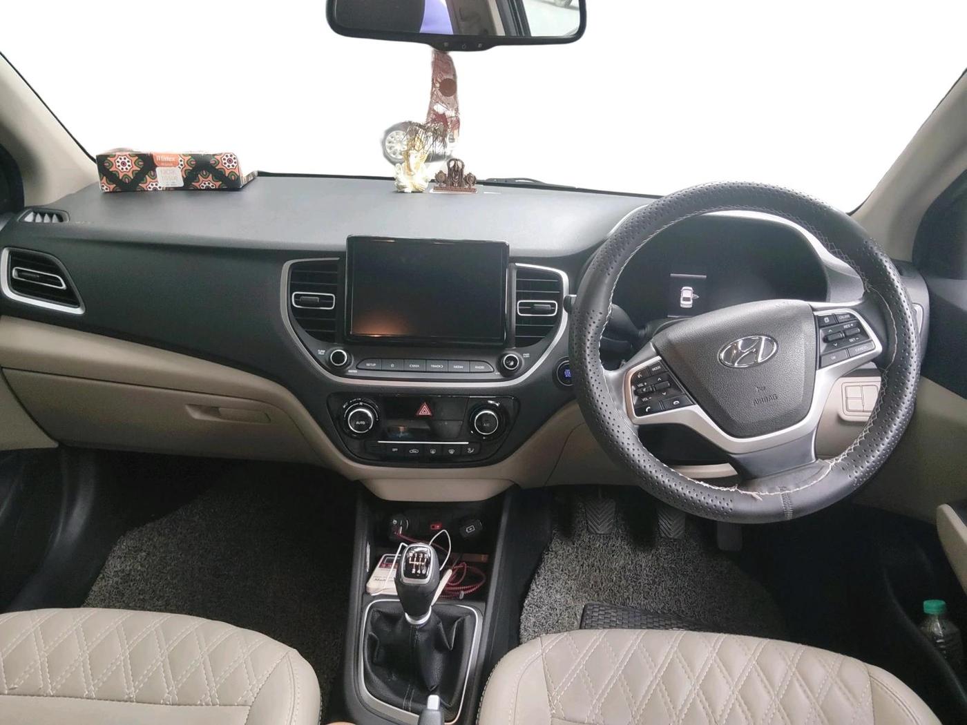 2021 Hyundai Verna SX 1.5 VTVT, Petrol, Manual, 44,001 km, interior