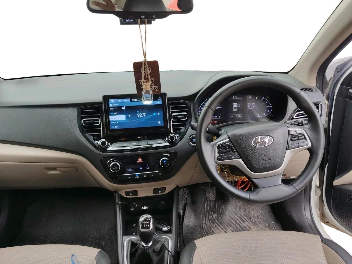 2022 Hyundai Verna SX (O)1.5 MPi, Petrol, Manual, 79,658 km, interior