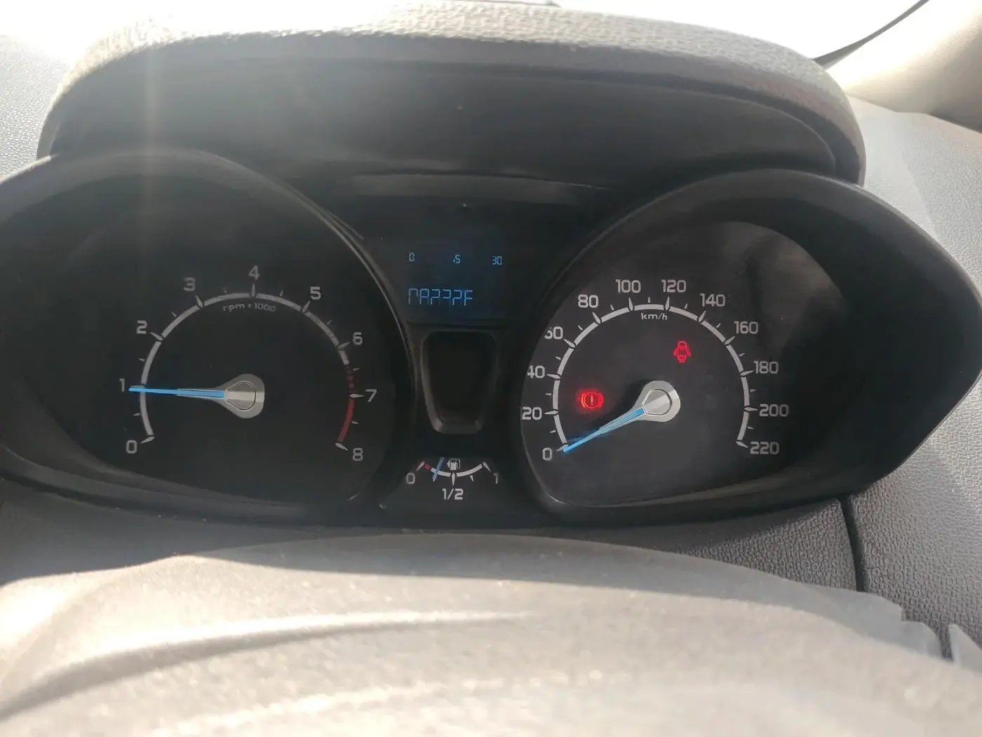 2015 Ford Ecosport TREND 1.5L PETROL, CNG, Manual, 82,328 km, interior