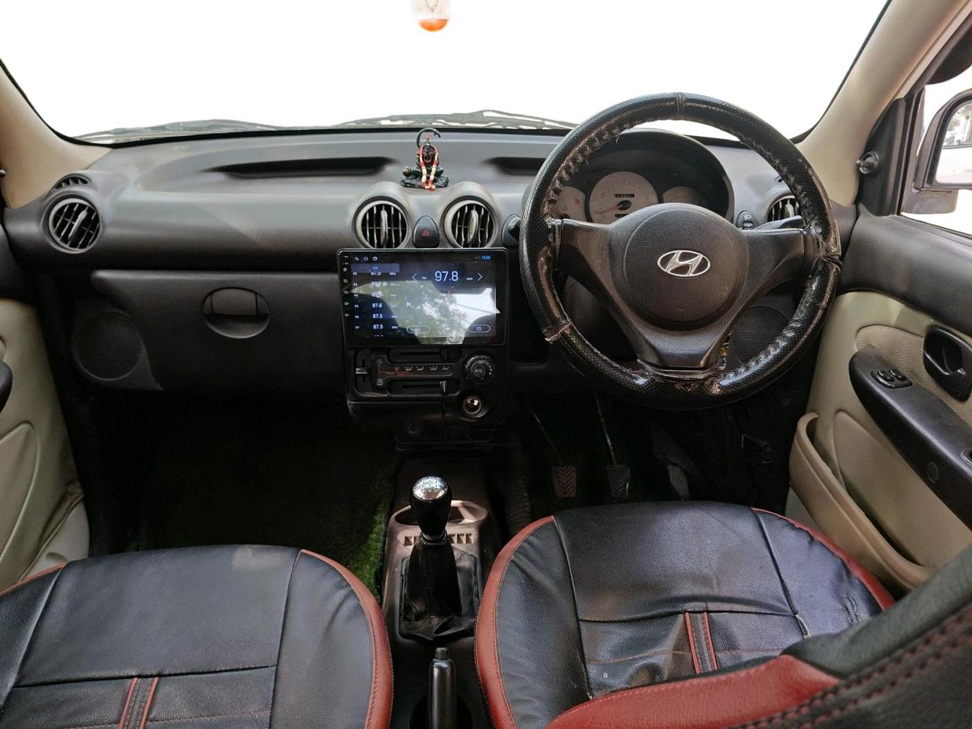 2013 Hyundai Santro Xing GL, CNG, Manual, 91,394 km, interior