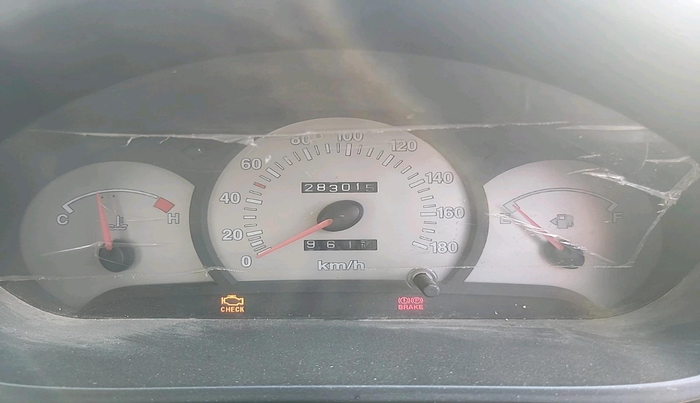 2012 Hyundai Santro Xing GL PLUS, CNG, Manual, 2,83,015 km, interior