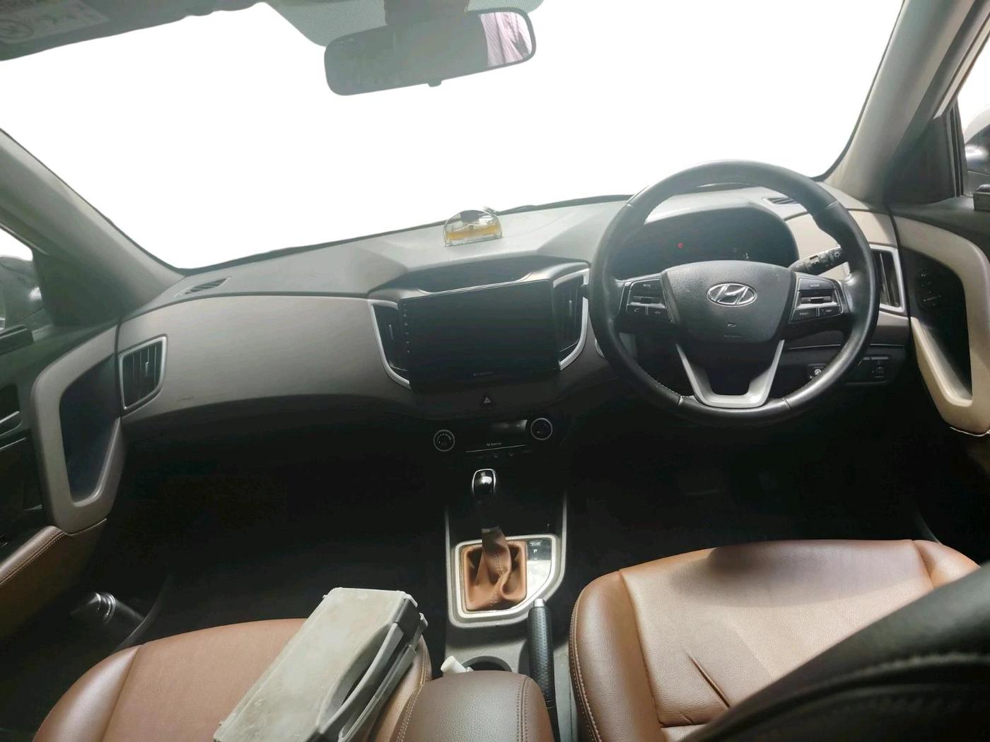 2017 Hyundai Creta SX PLUS AT 1.6 PETROL, Petrol, Automatic, 1,16,958 km, interior