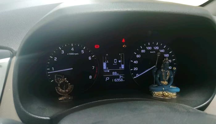 2017 Hyundai Creta SX PLUS AT 1.6 PETROL, Petrol, Automatic, 1,16,958 km, interior