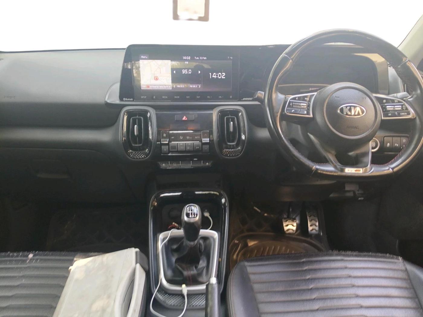 2020 KIA SONET GTX PLUS 1.0 IMT, Petrol, Manual, 77,800 km, interior