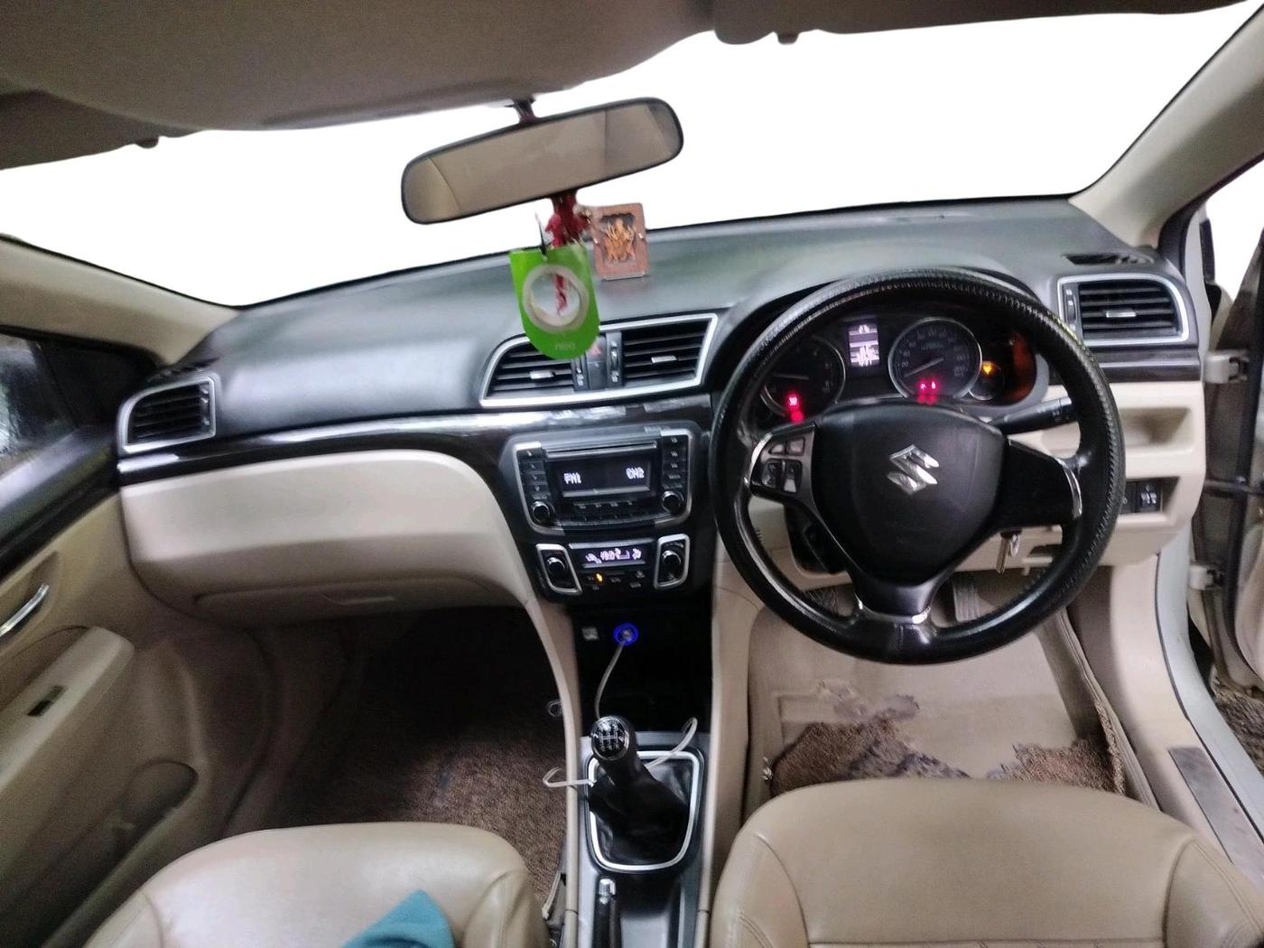 2018 Maruti Ciaz DELTA DIESEL 1.3, Diesel, Manual, 93,575 km, interior