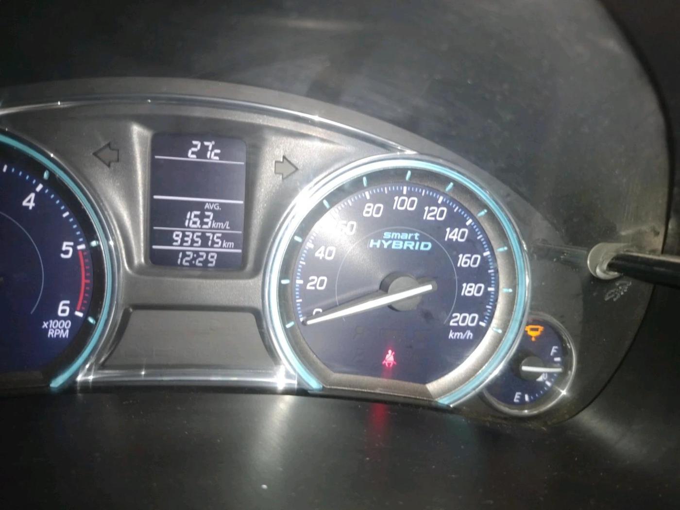 2018 Maruti Ciaz DELTA DIESEL 1.3, Diesel, Manual, 93,575 km, interior