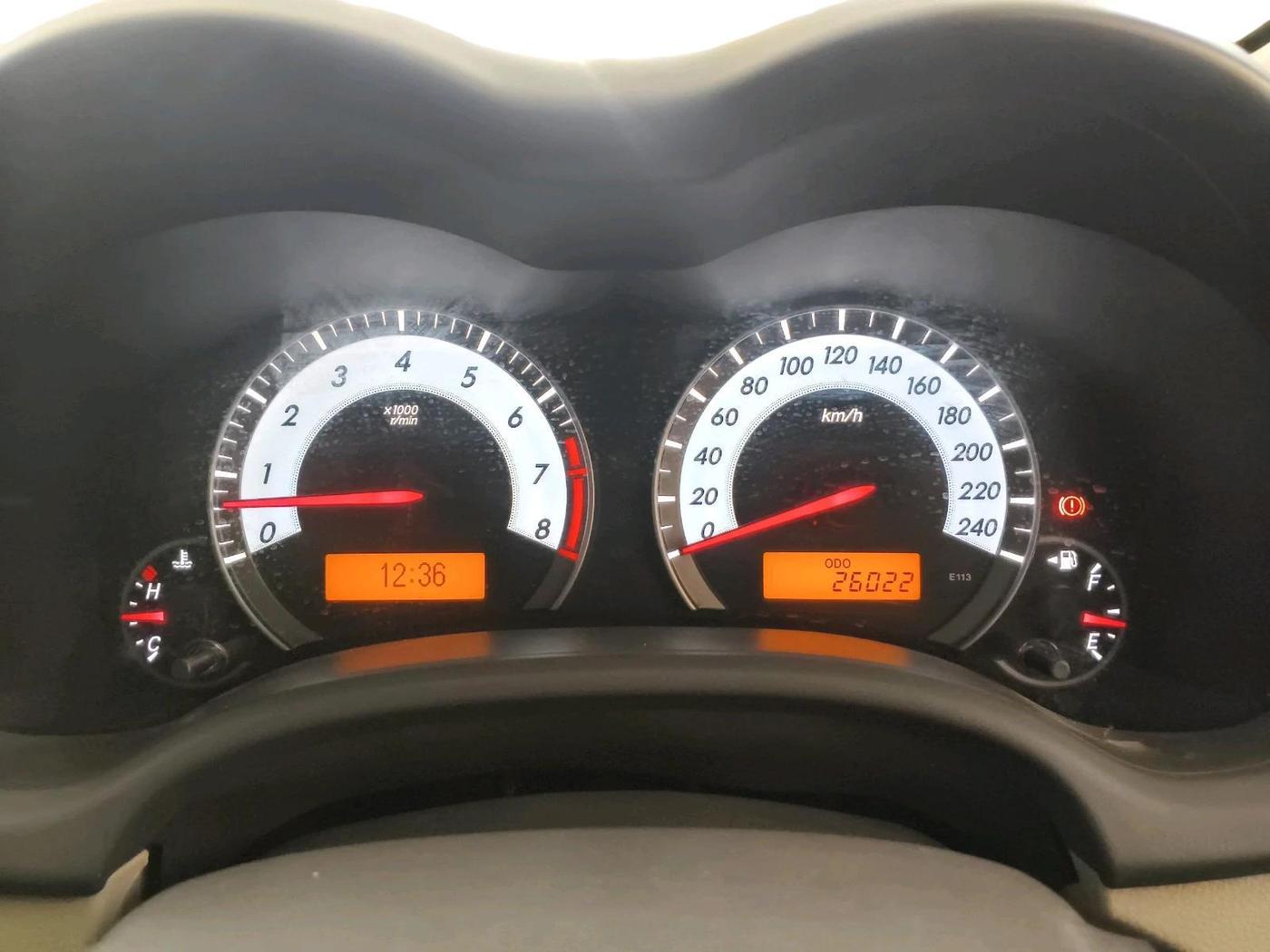 2013 Toyota Corolla Altis G PETROL, Petrol, Manual, 26,022 km, interior