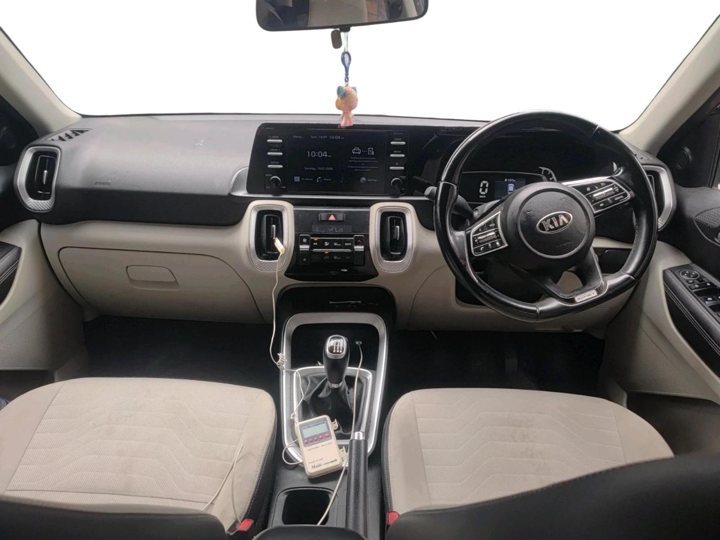 2020 KIA SONET HTX 1.5, Diesel, Manual, 62,376 km, interior