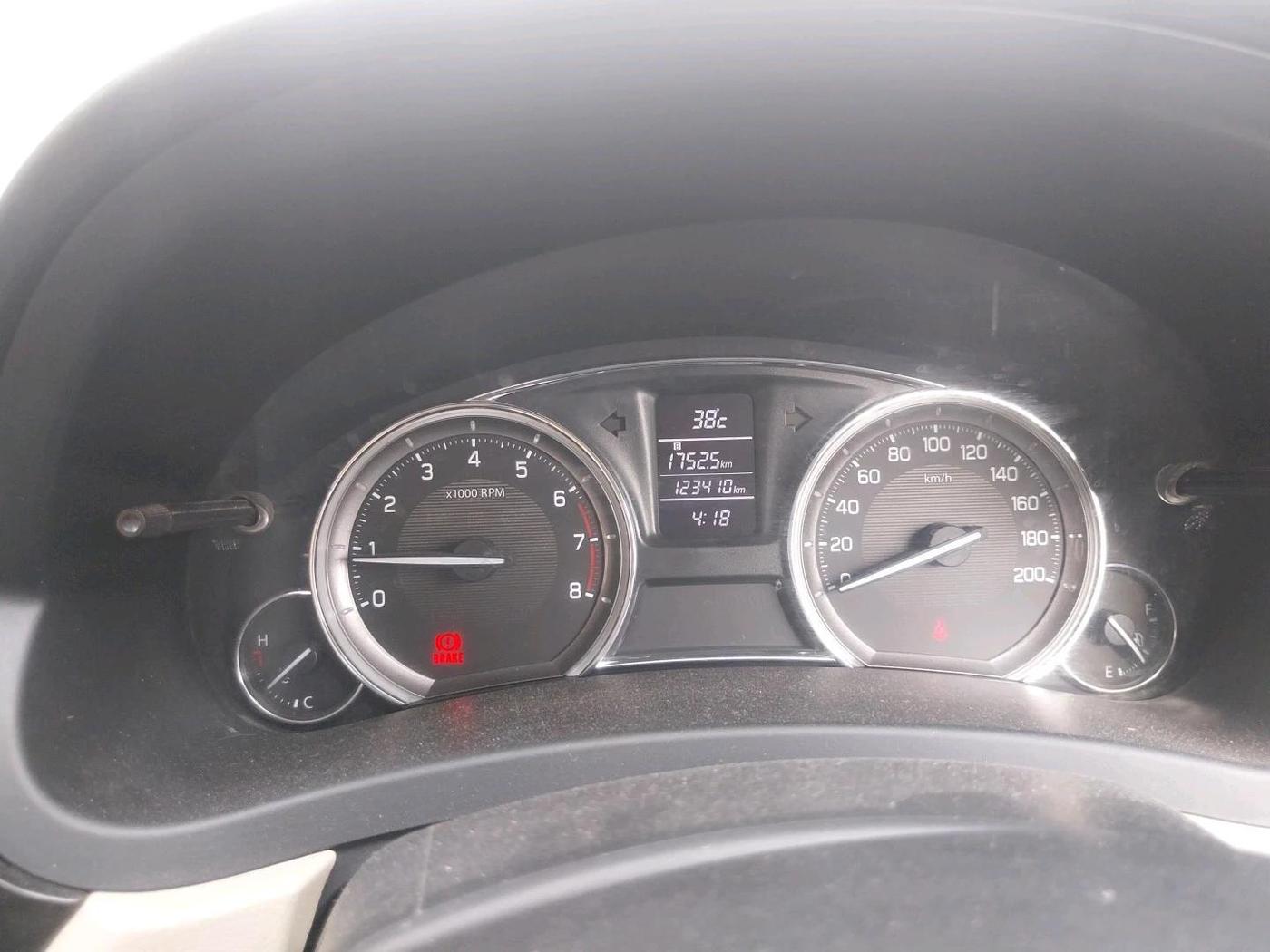 2017 Maruti Ciaz VXI+, CNG, Manual, 1,23,410 km, interior