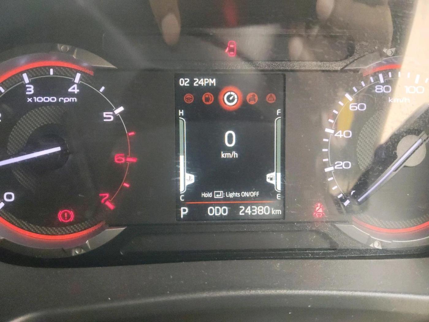 2022 Mahindra Thar LX PETROL HT 4WD AT, Petrol, Automatic, 24,380 km, interior