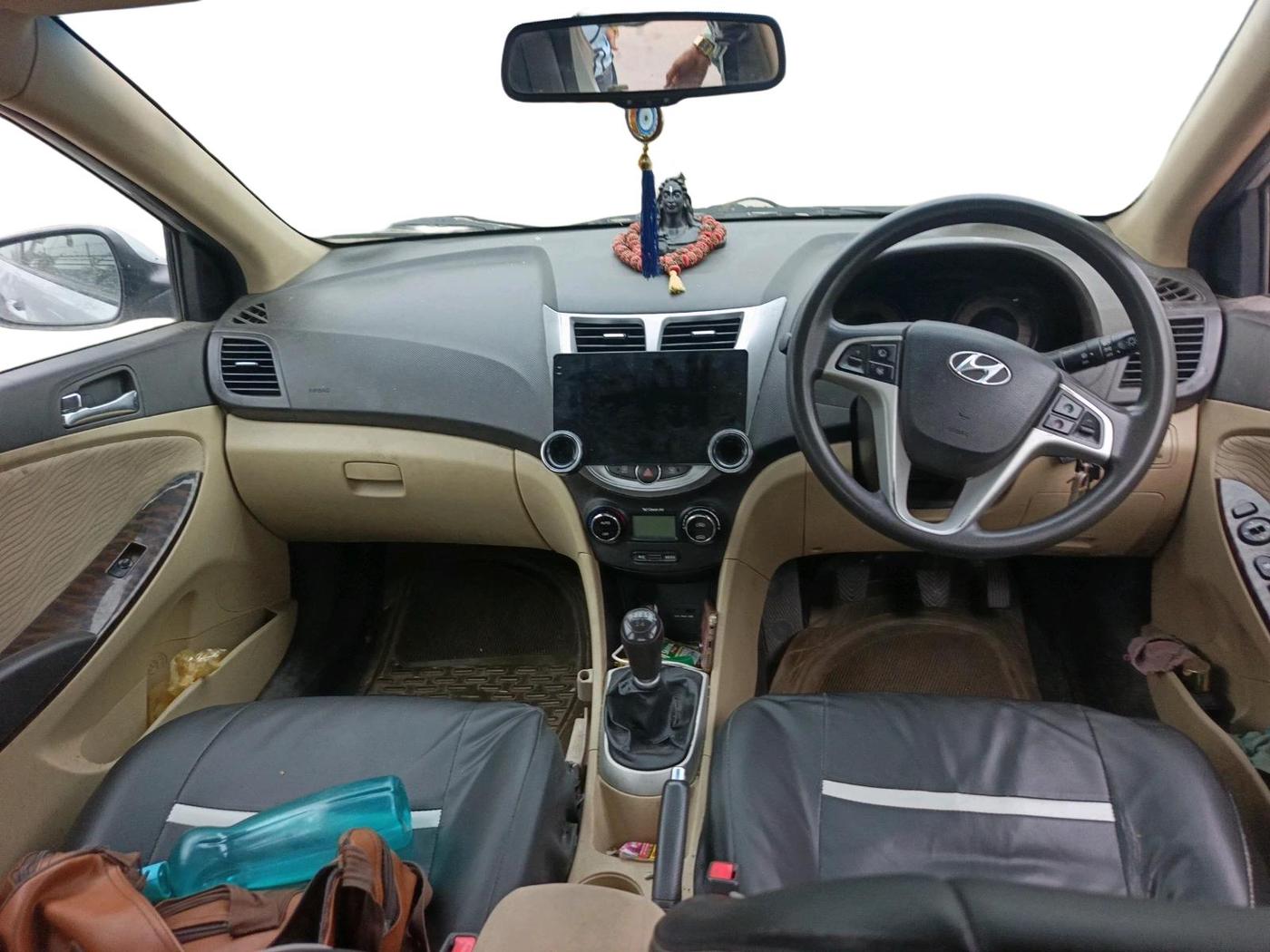 2012 Hyundai Verna FLUIDIC 1.6 VTVT SX, CNG, Manual, 68,253 km, interior