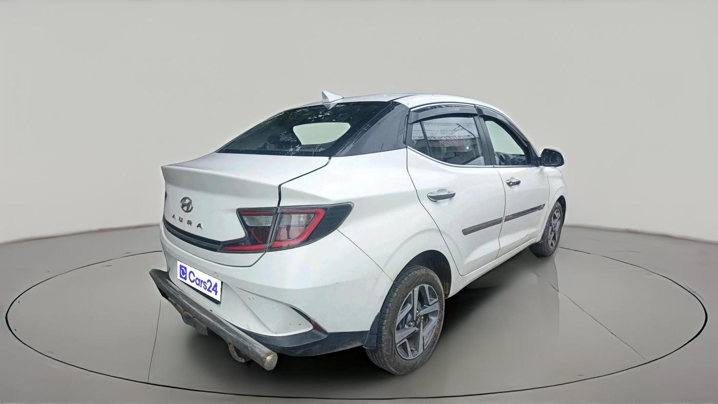 2020 Hyundai AURA SX 1.2, CNG, Manual, 37,001 km, exterior