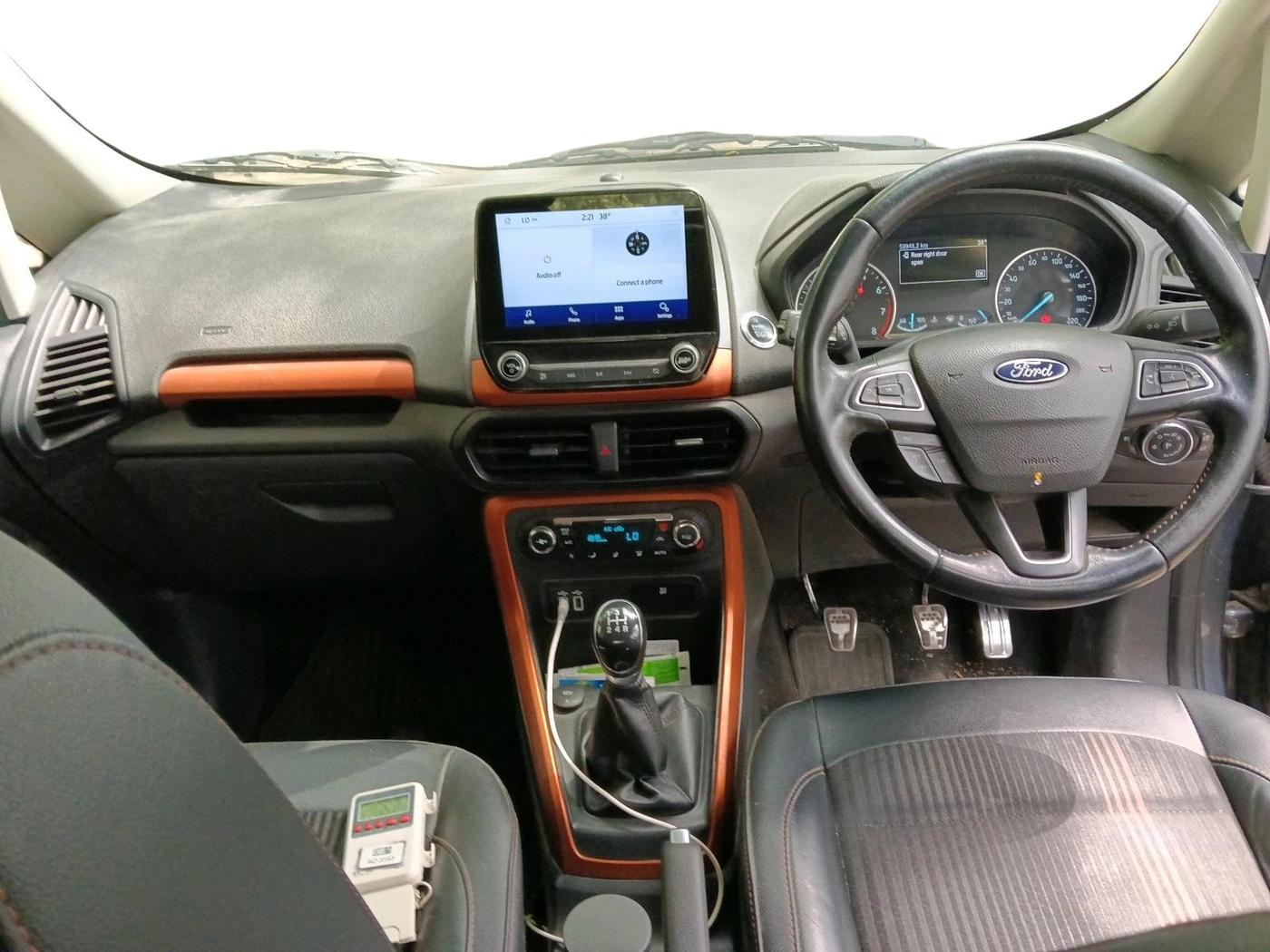 2020 Ford Ecosport TITANIUM 1.5 SPORTS(SUNROOF) PETROL, Petrol, Manual, 59,948 km, interior