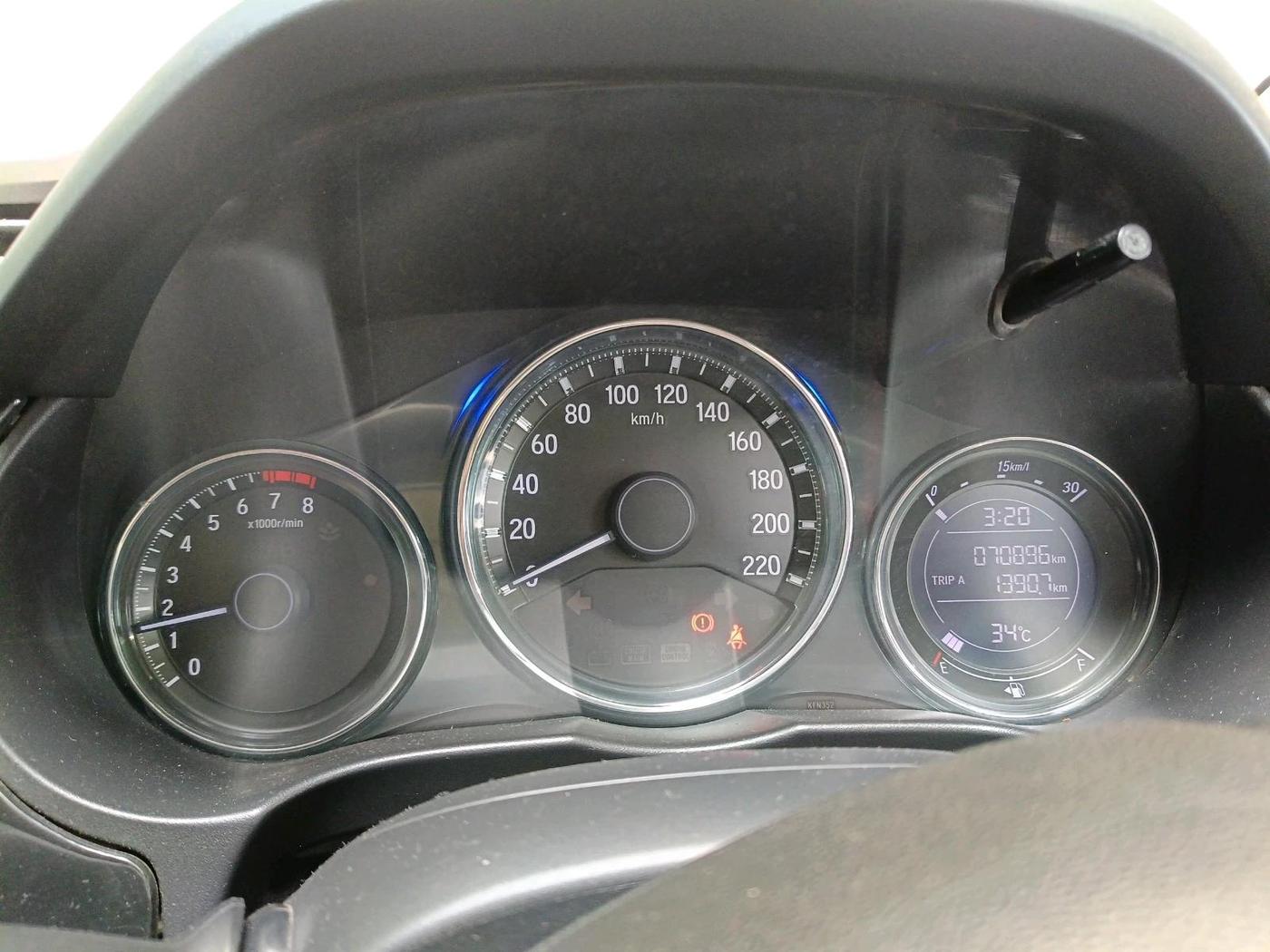 2017 Honda City 1.5L I-VTEC VX, Petrol, Manual, 70,896 km, interior