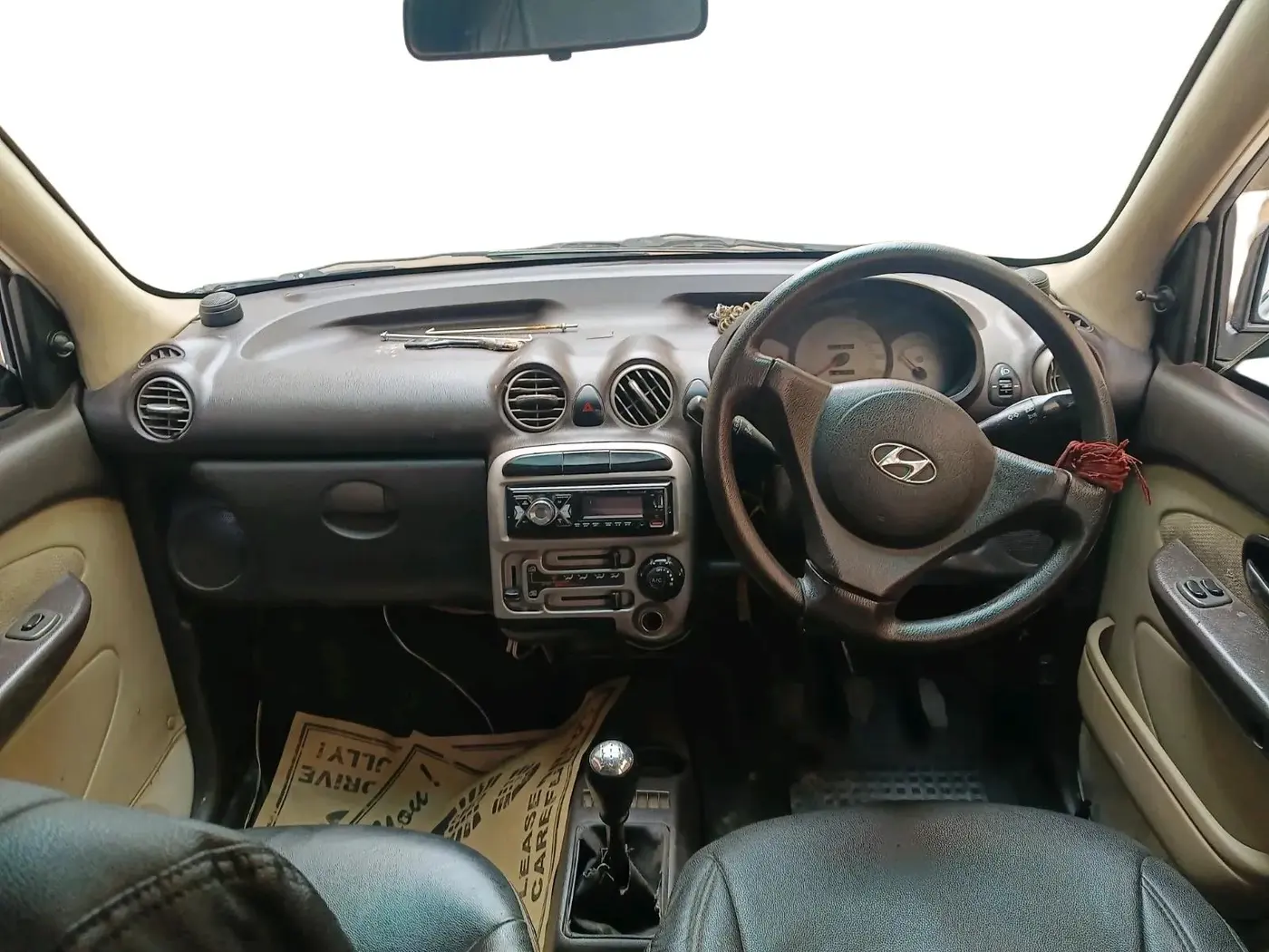 2013 Hyundai Santro Xing GL, CNG, Manual, 1,01,692 km, interior