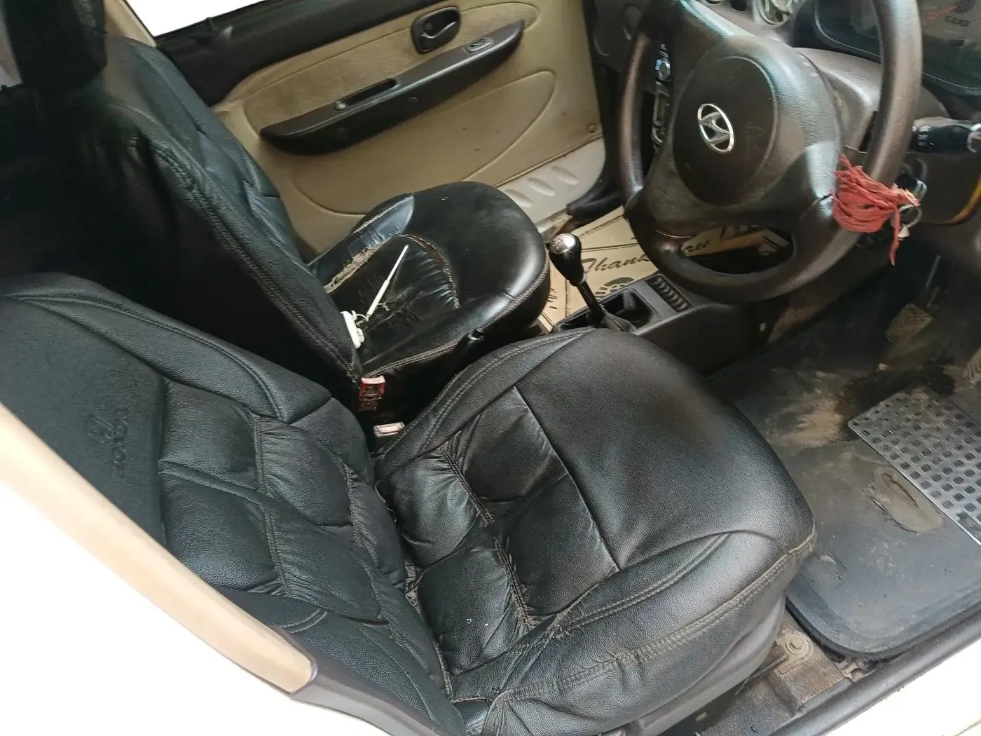 2013 Hyundai Santro Xing GL, CNG, Manual, 1,01,692 km, interior