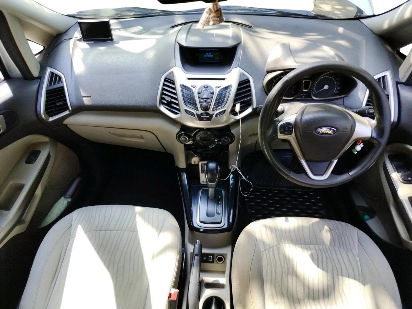 2014 Ford Ecosport TITANIUM 1.5L PETROL AT, Petrol, Automatic, 81,697 km, interior