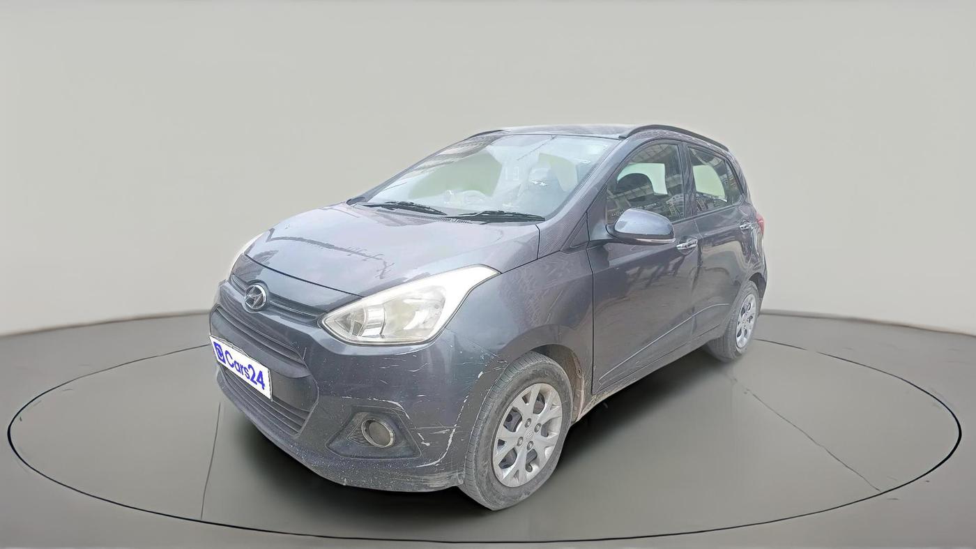 2014 Hyundai Grand i10 SPORTZ 1.2 KAPPA VTVT, CNG, Manual, 1,55,445 km, exterior