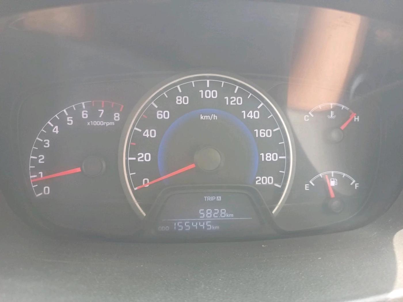 2014 Hyundai Grand i10 SPORTZ 1.2 KAPPA VTVT, CNG, Manual, 1,55,445 km, interior