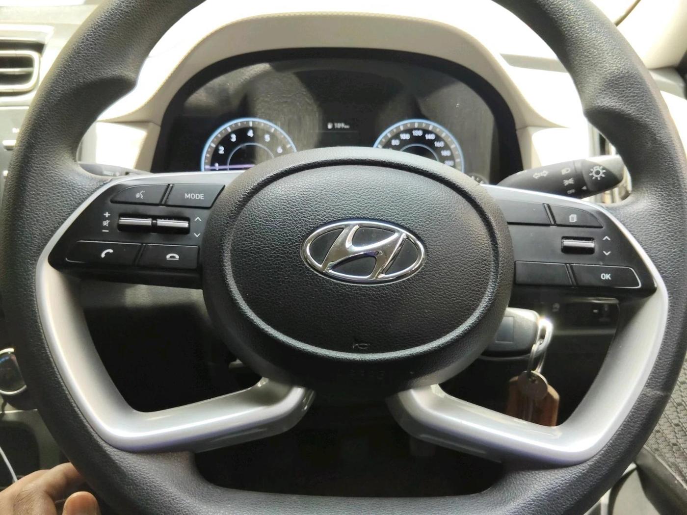 2023 Hyundai Creta EX 1.5 PETROL, Petrol, Manual, 35,348 km, interior