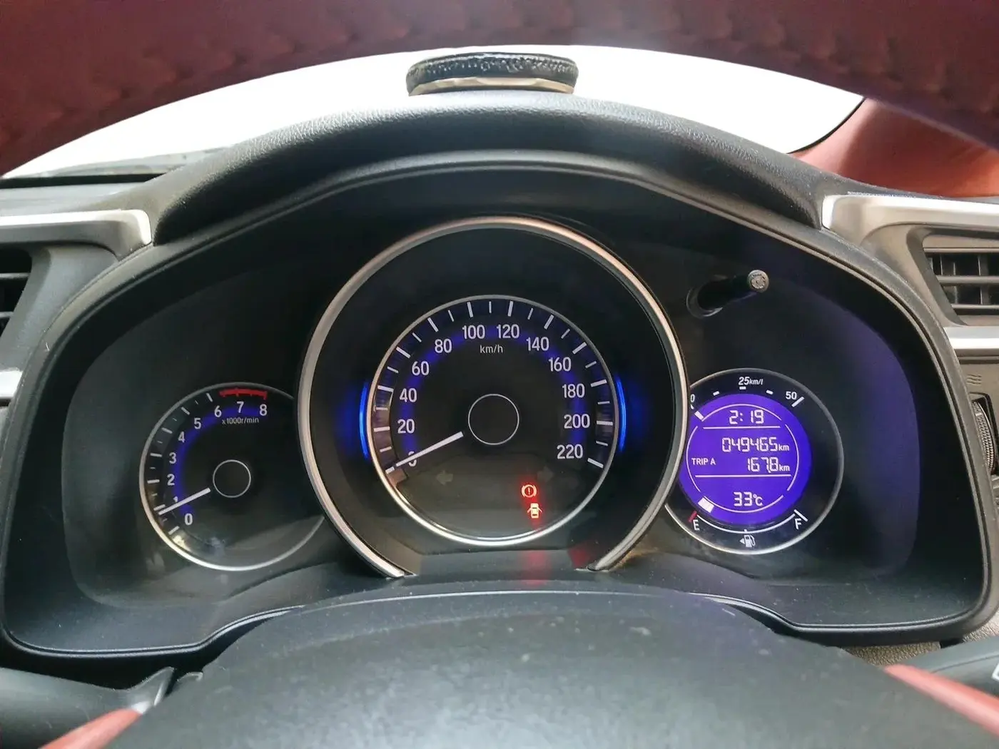 2018 Honda WR-V 1.2L I-VTEC VX MT, Petrol, Manual, 49,465 km, interior