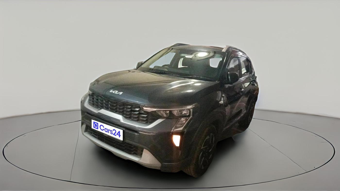 2024 KIA SONET HTK (O) 1.2 Petrol MT, Petrol, Manual, 13,595 km, exterior