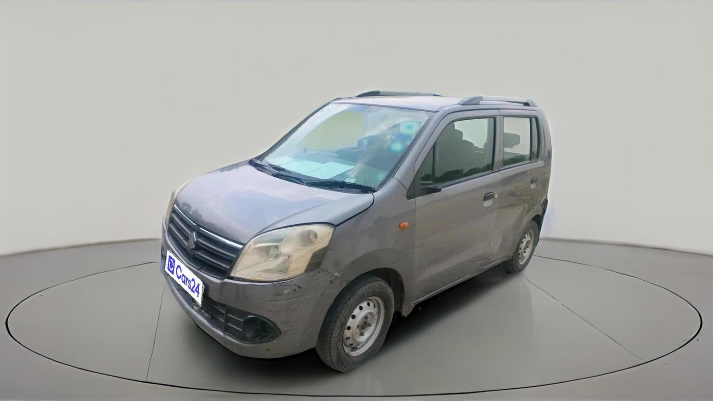 2011 Maruti Wagon R 1.0 LXI, CNG, Manual, 1,42,255 km, exterior