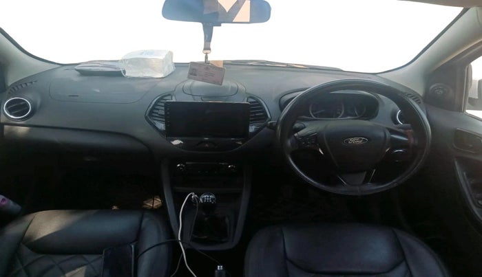 2018 Ford Figo Aspire TITANIUM 1.2 PETROL, CNG, Manual, 1,36,007 km, interior