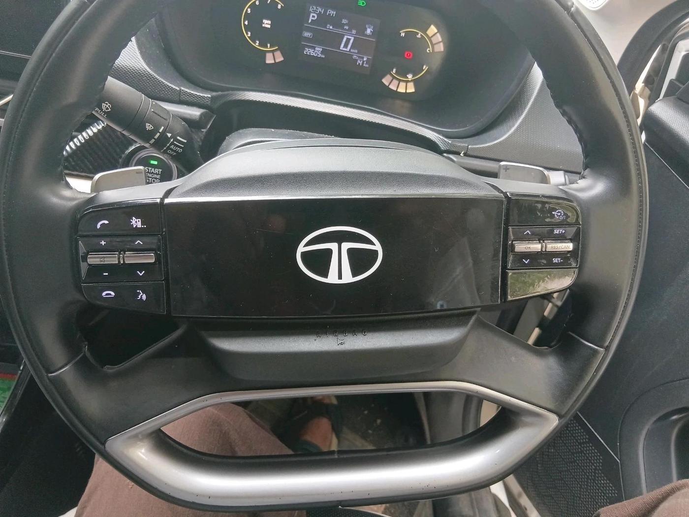 2025 Tata Curvv Creative S 1.2 Petrol 7DCA, Petrol, Automatic, 22,606 km, interior