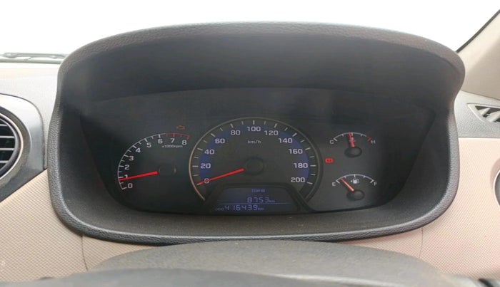 2016 Hyundai Xcent BASE 1.2, CNG, Manual, 4,16,439 km, interior