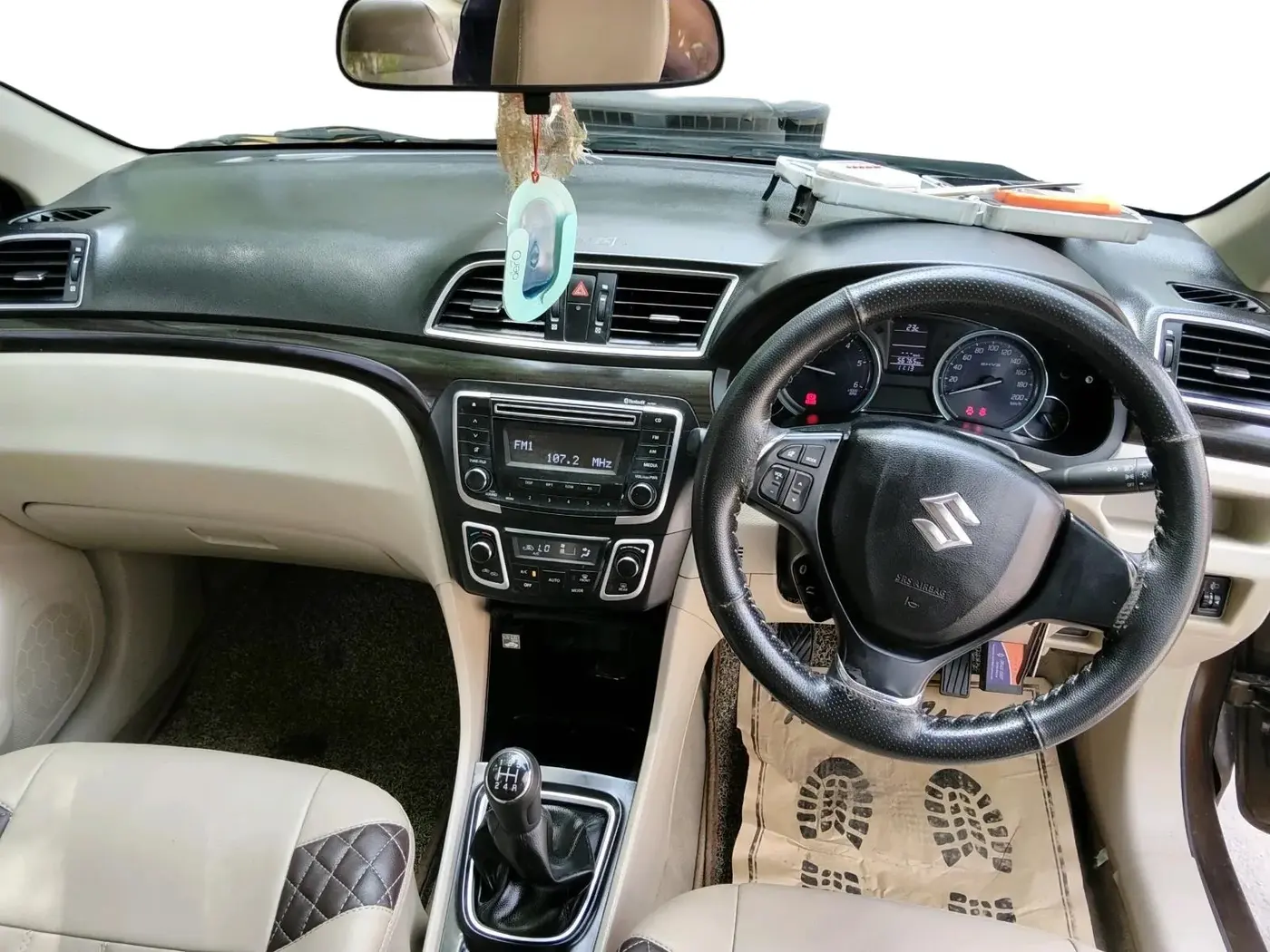 2016 Maruti Ciaz VDI+ SHVS, Diesel, Manual, 56,765 km, interior