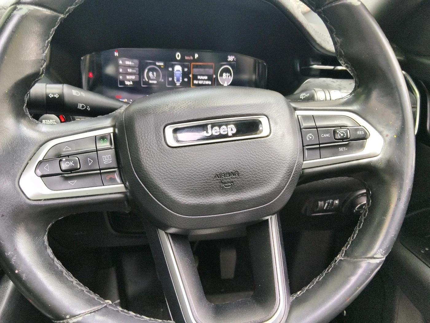 2023 Jeep Compass MODEL S (O) 1.4 PETROL DCT, Petrol, Automatic, 43,698 km, interior