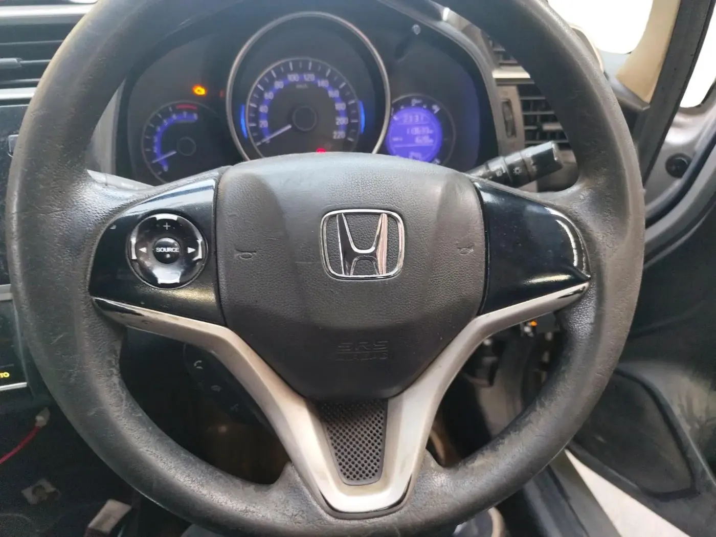 2017 Honda WR-V 1.2L I-VTEC VX MT, CNG, Manual, 1,13,650 km, interior