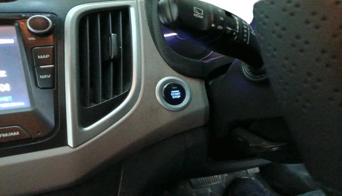 2017 Hyundai Creta SX PLUS AT 1.6 PETROL, Petrol, Automatic, 85,724 km, interior