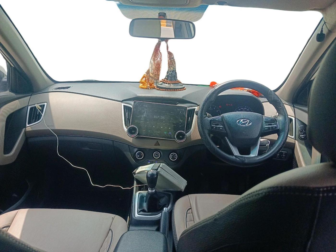 2018 Hyundai Creta E PLUS 1.6 PETROL, Petrol, Manual, 41,480 km, interior