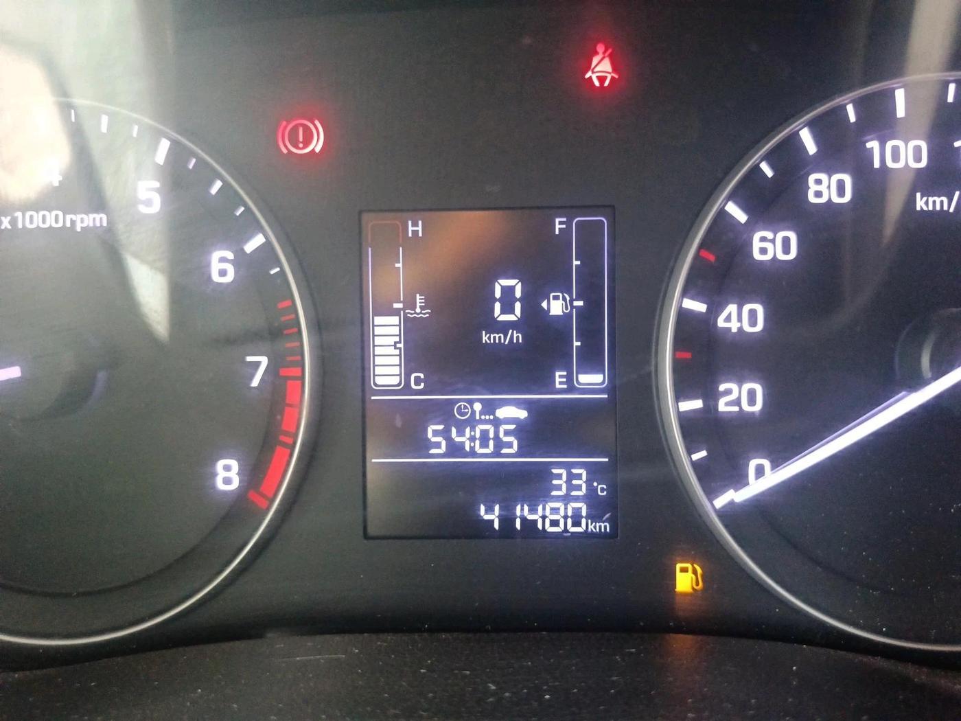 2018 Hyundai Creta E PLUS 1.6 PETROL, Petrol, Manual, 41,480 km, interior