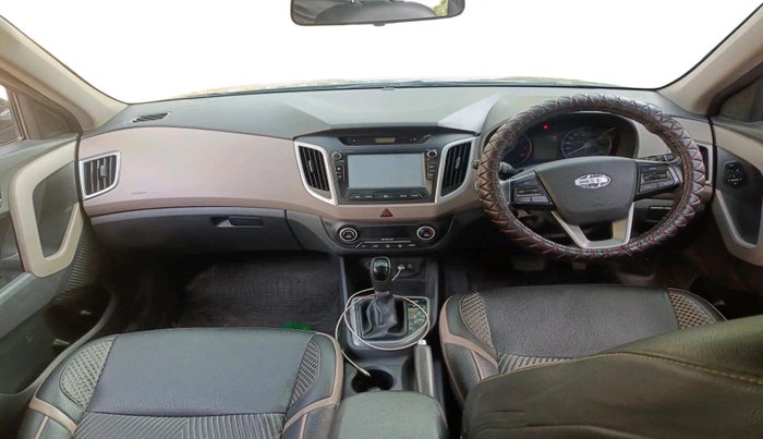 2017 Hyundai Creta SX PLUS AT 1.6 PETROL, Petrol, Automatic, 551 km, interior