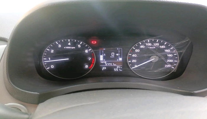 2017 Hyundai Creta SX PLUS AT 1.6 PETROL, Petrol, Automatic, 551 km, interior