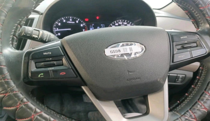 2017 Hyundai Creta SX PLUS AT 1.6 PETROL, Petrol, Automatic, 551 km, interior