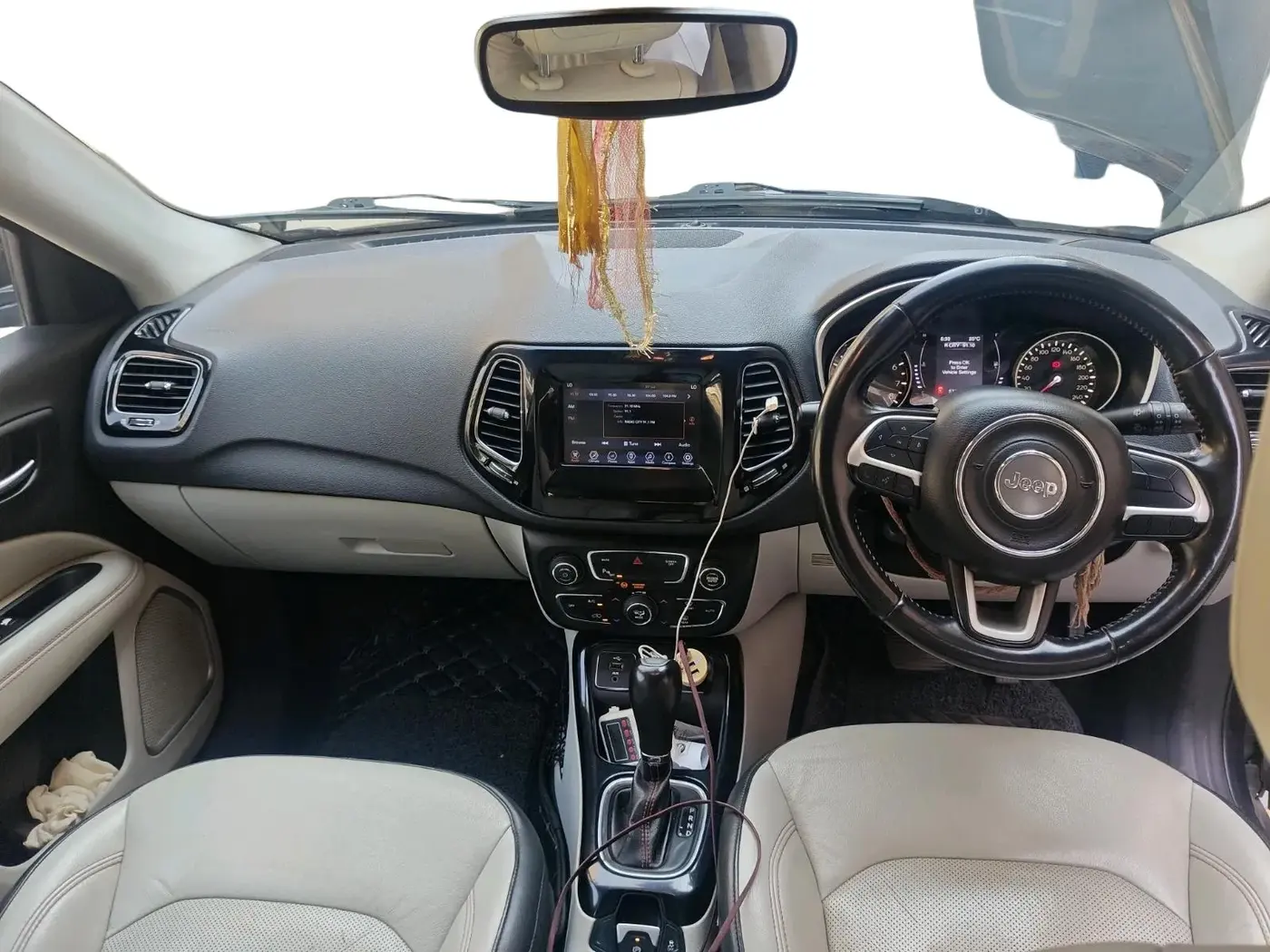 2017 Jeep Compass LIMITED 1.4 PETROL AT, Petrol, Automatic, 57,480 km, interior